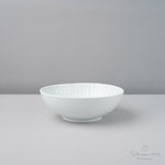 波佐見焼 Shinogi しのぎ 中鉢 14cm 白磁 Ichiryu Studio1156