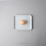 有田焼 スクエアプレート プレーン グレー TY Square Plate Plain Gray 165 1616 / Arita Japan Studio1156