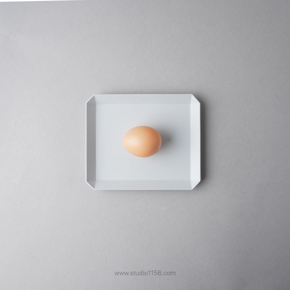 有田焼 スクエアプレート プレーン グレー TY Square Plate Plain Gray 165 1616 / Arita Japan Studio1156