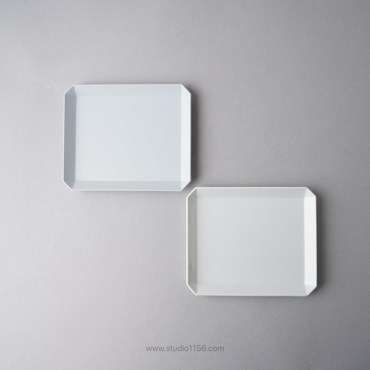 有田焼 スクエアプレート プレーン ホワイト / TY Square Plate Plain White 1616 / Arita Japan Studio1156