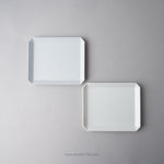 有田焼 スクエアプレート プレーン ホワイト / TY Square Plate Plain White 1616 / Arita Japan Studio1156