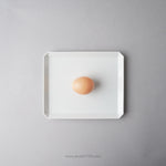 有田焼 スクエアプレート プレーン ホワイト / TY Square Plate Plain White 200 1616 / Arita Japan Studio1156