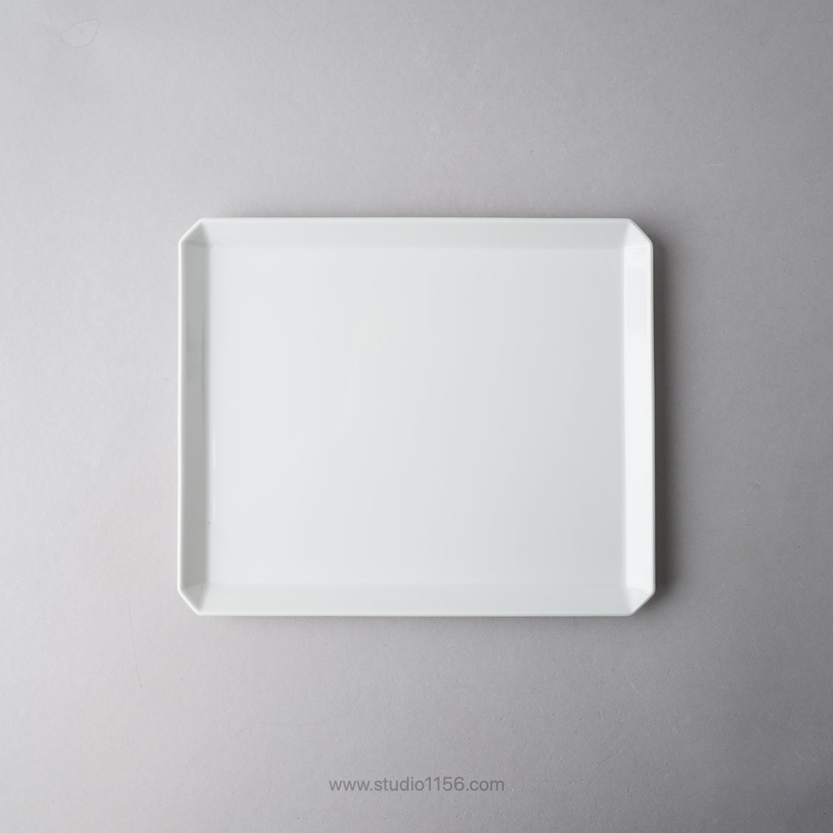 有田焼 スクエアプレート プレーン ホワイト / TY Square Plate Plain White 235 1616 / Arita Japan Studio1156