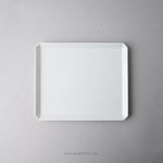 有田焼 スクエアプレート プレーン ホワイト / TY Square Plate Plain White 235 1616 / Arita Japan Studio1156