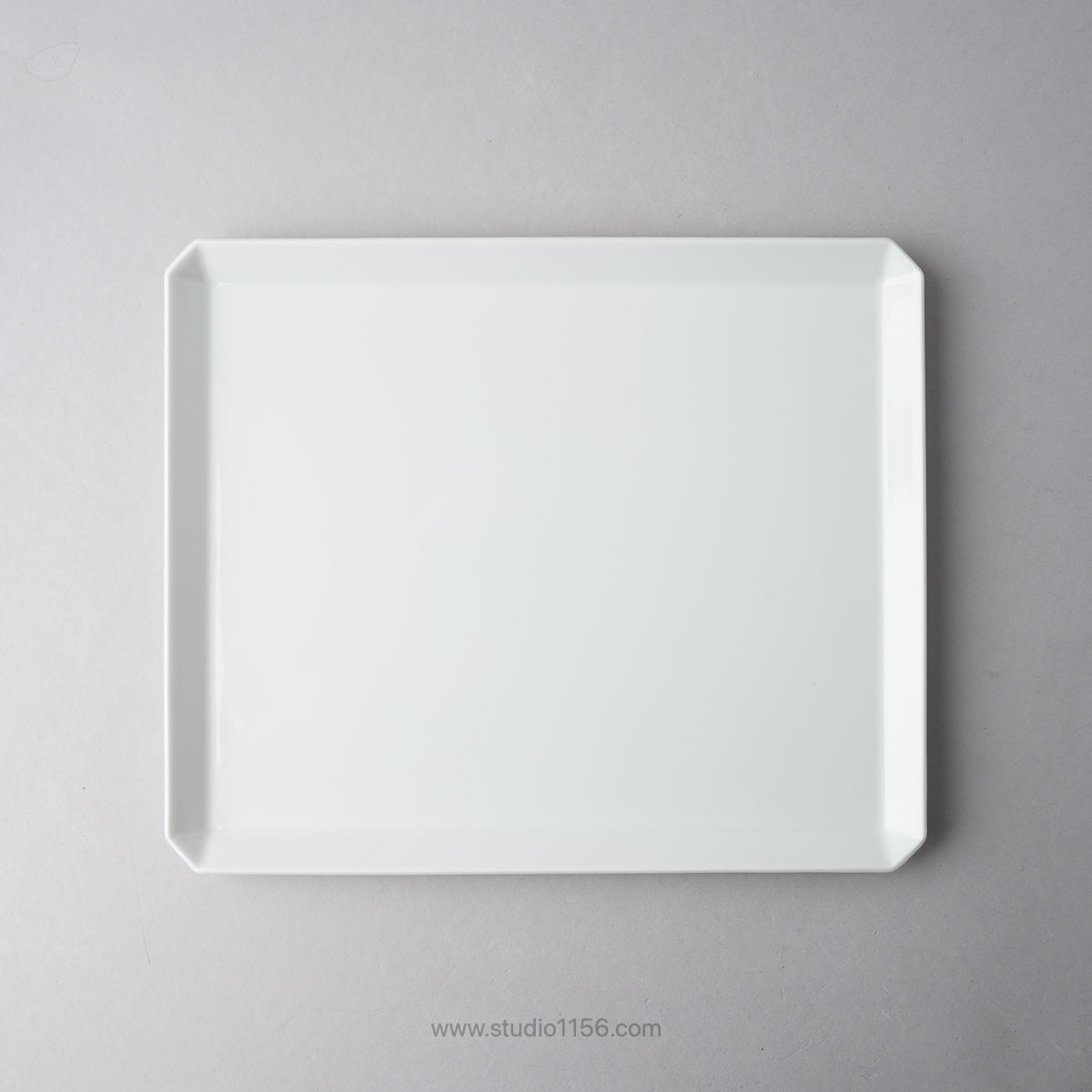 有田焼 スクエアプレート プレーン ホワイト / TY Square Plate Plain White