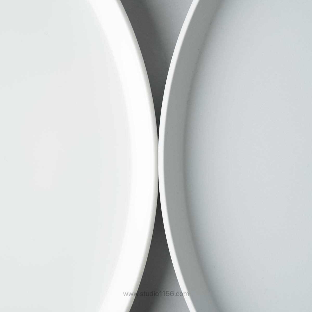 有田焼 ラウンドプレート グレー / TY Round Plate Plain Gray 1616 / Arita Japan Studio1156