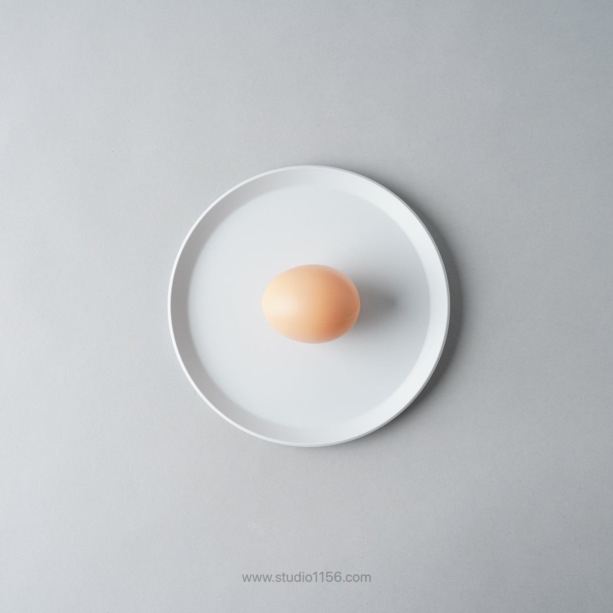 有田焼 ラウンドプレート グレー / TY Round Plate Plain Gray 1616