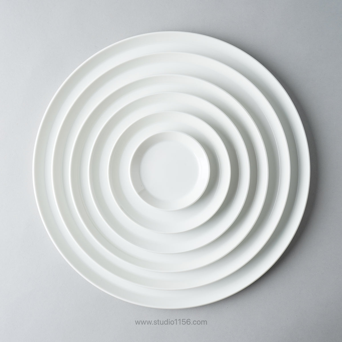 有田焼 ラウンドプレート ホワイト / TY Round Plate Plain White