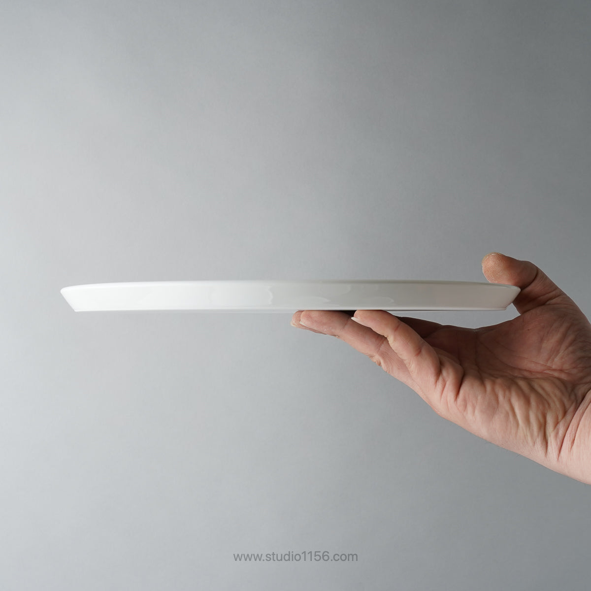有田焼 ラウンドプレート ホワイト / TY Round Plate Plain White 1616 / Arita Japan Studio1156