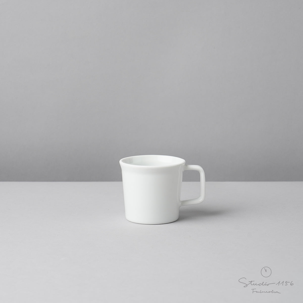 有田焼 エスプレッソカップ w/ Handle / TY EspressoCup Handle 90ml White 1616 / Arita Japan Studio1156