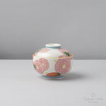 有田焼 錦菊花尽くし 小蓋物(ふたもの) 10.5cm Kouraku Studio1156