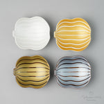 有田焼 金銀彩 ひさご型 豆小皿 9.5cm Kouraku Studio1156