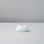 有田焼 干支置物 卯 7.5cm [オリジナル木台付] Kouraku Studio1156