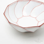 波佐見焼 捻り線 捻り小鉢 13.5cm 赤 Korin Studio1156