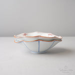 波佐見焼 菊型楕円浅鉢 14.5cm Korin Studio1156