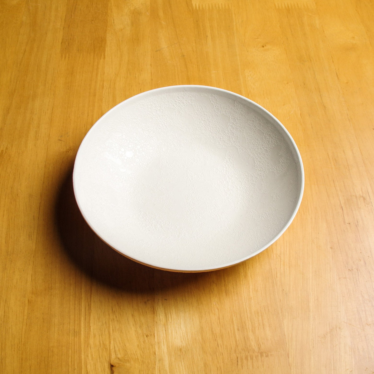 有田焼 白泡化粧 frameボウル 18cm [強化磁器] Kichiemon Studio1156