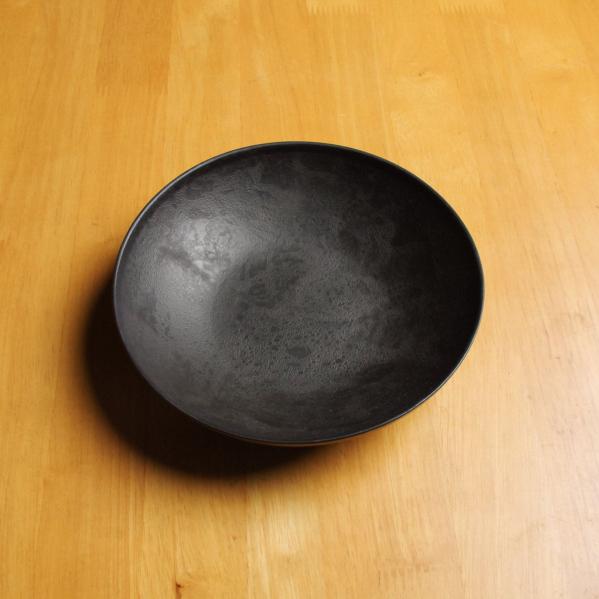 有田焼 frameボウル 18cm (黒泡化粧) Kichiemon Studio1156