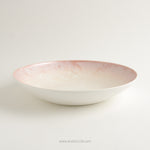 有田焼 frameボウル 25cm [強化磁器] ARITA HASAMI JAPAN 渕淡橙白泡 ARITA HASAMI JAPAN Studio1156