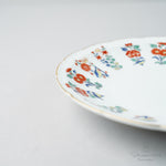 有田焼 マイセン写し 色絵草花文 ケーキ皿 17cm Kisen Studio1156