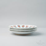 有田焼 マイセン写し 色絵草花文 ケーキ皿 17cm Kisen Studio1156