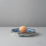 有田焼 染付 平戸祥瑞 八角銘々皿 15.5cm Kisen Studio1156