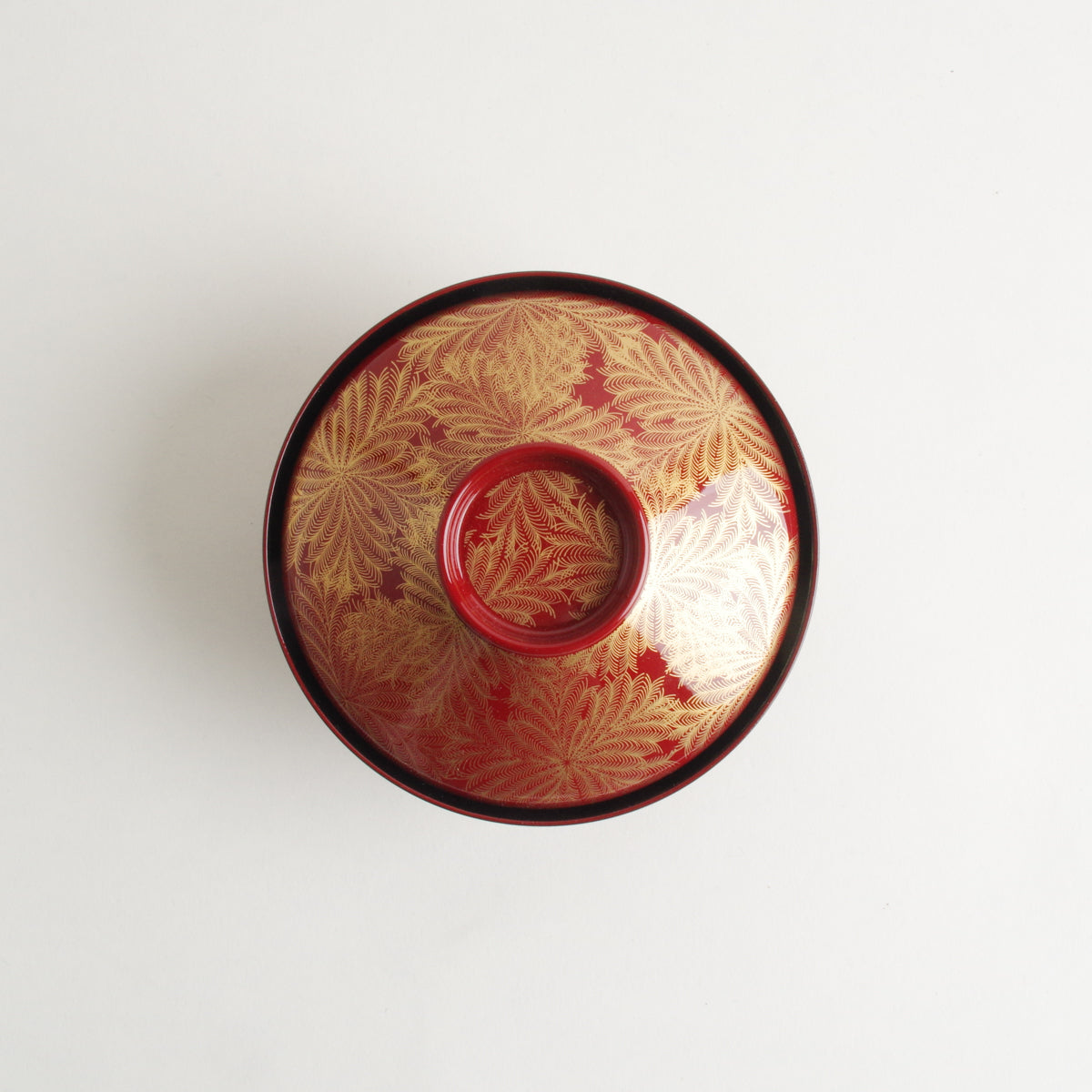 越前漆器 金羊歯絵 富士型椀 12cm/300ml [食洗機対応] Echizen Studio1156