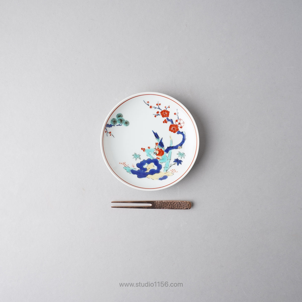 波佐見焼 BARBAR 色絵 小皿10.5cm マルヒロの通販｜Studio1156