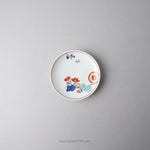 波佐見焼 BARBAR 色絵 小皿 10.5cm Maruhiro Studio1156