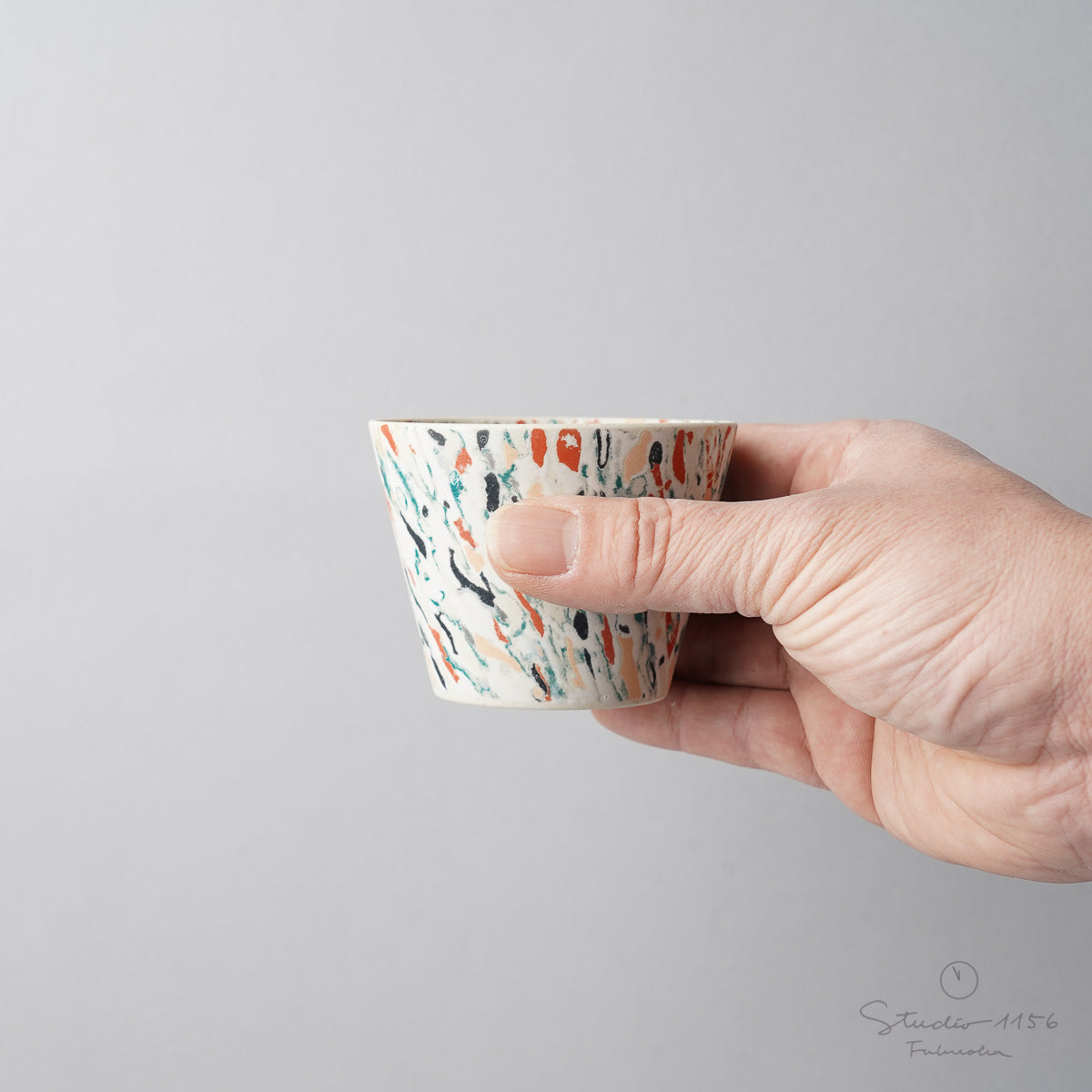 波佐見焼 BARBAR 蕎麦猪口大事典 HEAVEN & EARTH そばちょこ 8cm/170ml