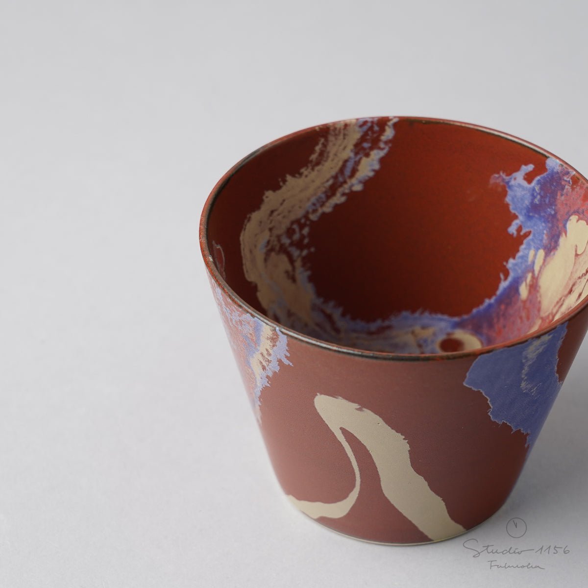 波佐見焼 BARBAR 蕎麦猪口大事典 HEAVEN & EARTH そばちょこ 8cm/170ml