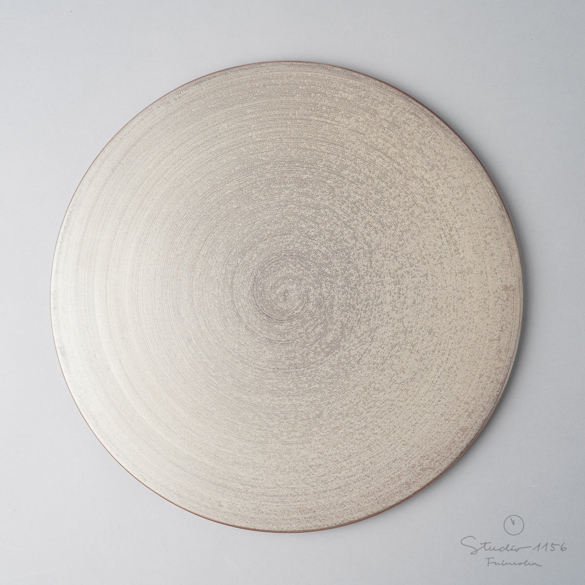 有田焼 丸板皿 フラットプレート(L) 28cm