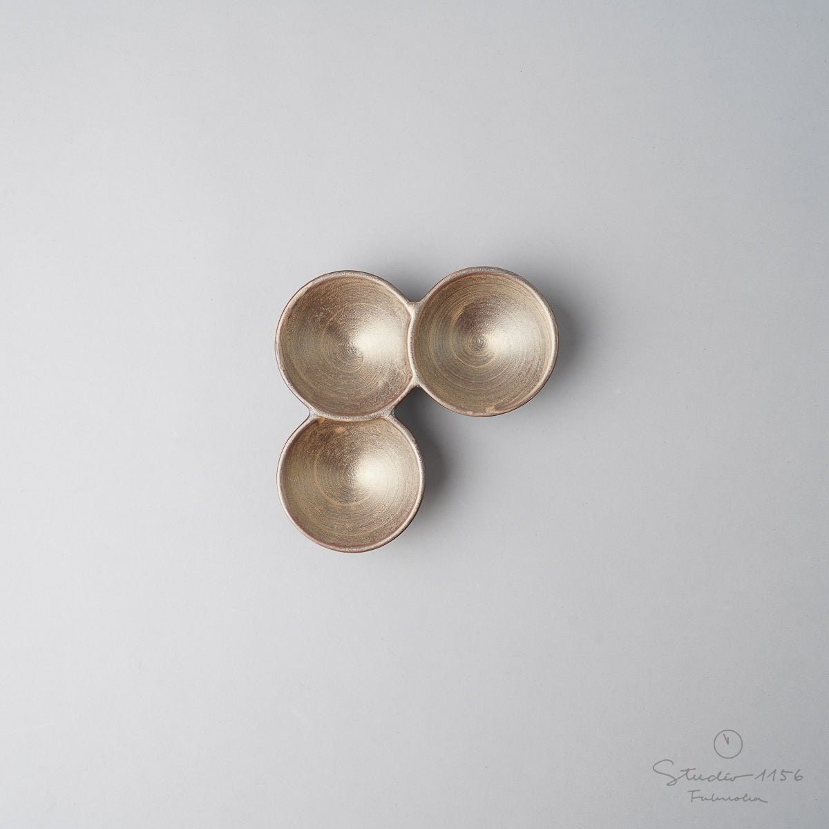 有田焼 薬味入れ 仕切り皿(三品) 13.5cm 陶悦窯の通販