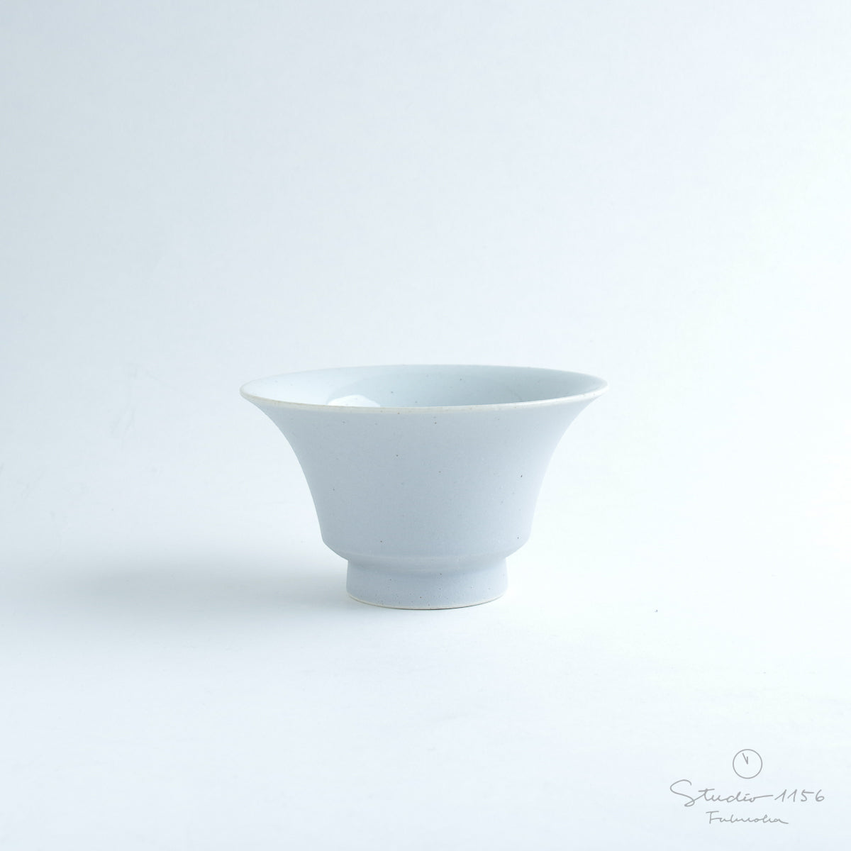 波佐見焼 JIYUシリーズ お茶碗(M) 12cm 銀鼠(ぎんねず) nucca Studio1156