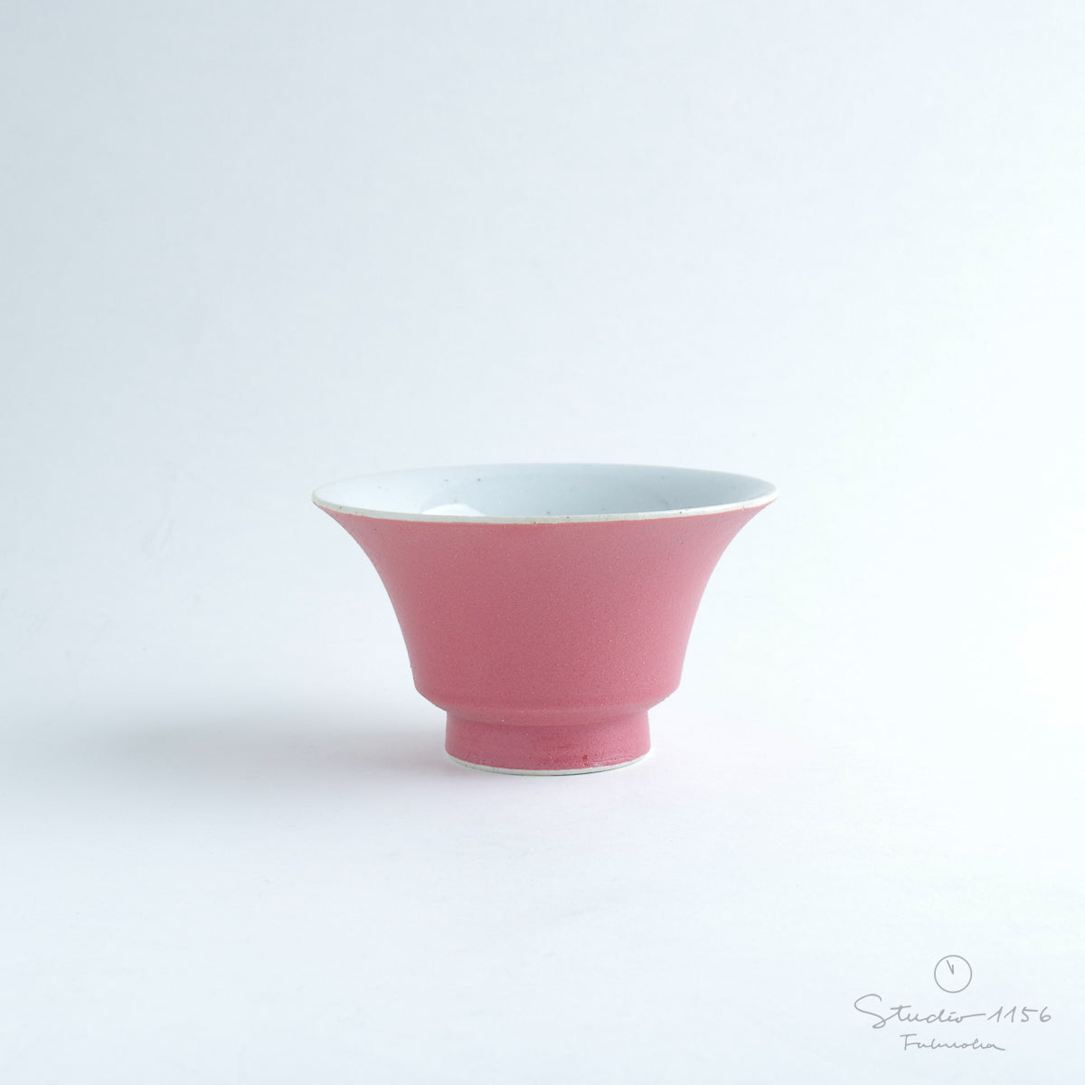 波佐見焼 JIYUシリーズ お茶碗(M) 12cm 朱(しゅ) nucca Studio1156