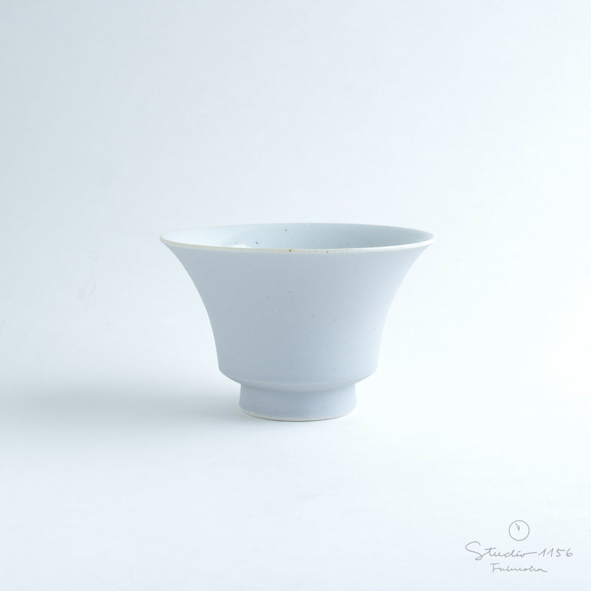波佐見焼 JIYUシリーズ お茶碗(L) 13cm 銀鼠(ぎんねず) nucca Studio1156