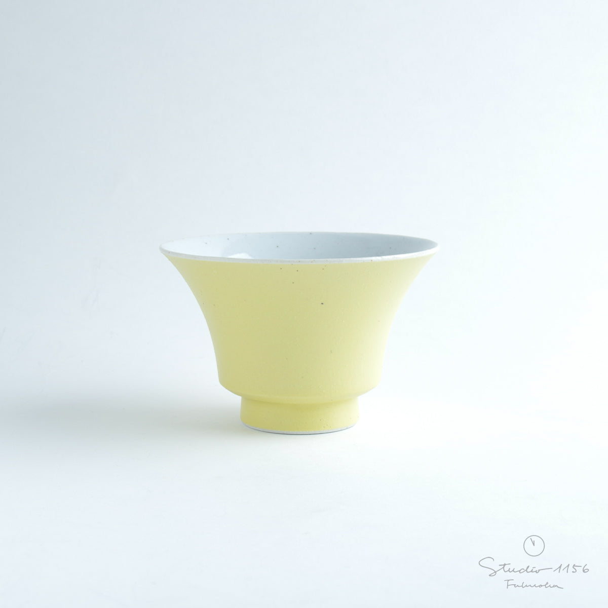 波佐見焼 JIYUシリーズ お茶碗(L) 13cm 蒲公英(たんぽぽ) nucca Studio1156
