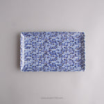 波佐見焼 Swatch 長角プレート皿 23.5cm タイル natural69 Studio1156