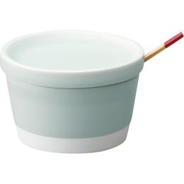波佐見焼 es spice pot 薬味入れ 6cm [薬味サジ付] 青磁釉 essence Studio1156