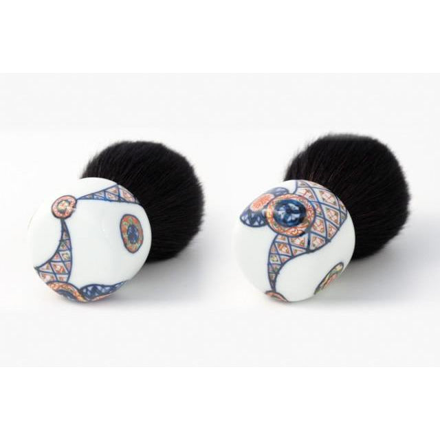 オリジナル商品 地紋輪つなぎ 化粧筆 7.6cm QUSAVI Studio1156