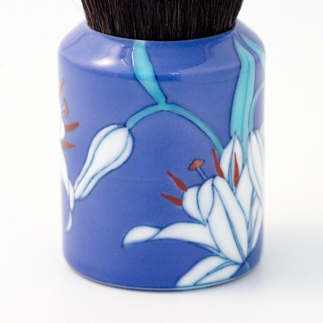 オリジナル商品 ルリカサブランカ 化粧筆 9cm QUSAVI Title  Studio1156