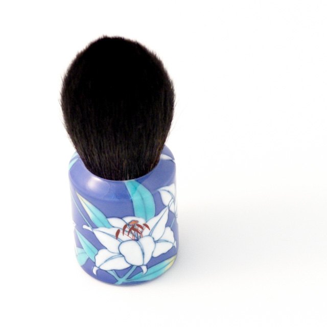 オリジナル商品 ルリカサブランカ 化粧筆 9cm QUSAVI Studio1156
