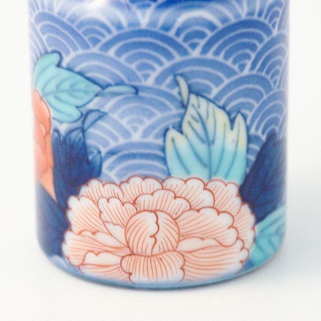 オリジナル商品 青海牡丹 化粧筆 9cm QUSAVI Studio1156