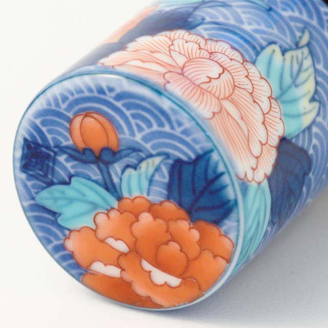 オリジナル商品 青海牡丹 化粧筆 9cm QUSAVI Studio1156