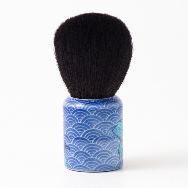 オリジナル商品 青海牡丹 化粧筆 9cm QUSAVI Studio1156