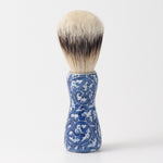 オリジナル商品 染付逆唐草 シェービング筆 13.4cm QUSAVI Studio1156