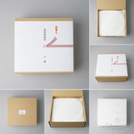 ギフトラッピング(Red/Navy/Brown) 専用箱・熨斗 QUSAVI Studio1156