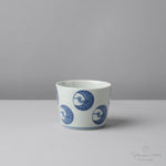 有田焼 染付 鶴丸紋 そば猪口(大) 220ml Riso Studio1156