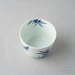 有田焼 染付 竹雀紋 そば猪口(大) 220ml Riso Studio1156