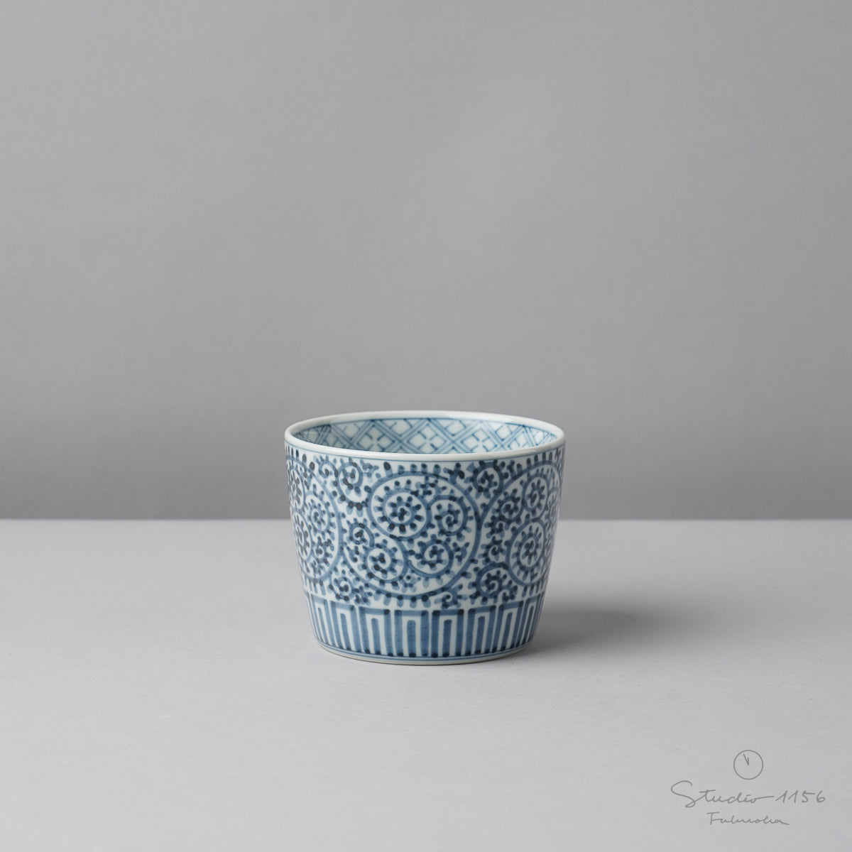 有田焼 染付 蛸唐草紋 そば猪口(大) 220ml 有田焼 李荘窯 Studio1156