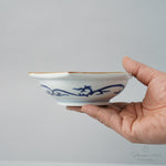 有田焼 染付 傘絵六角鉢 15.5cm Riso Studio1156